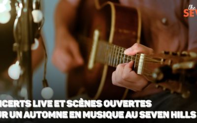 Concerts live et scènes ouvertes au Seven Hills à Nîmes pour un automne en musique.